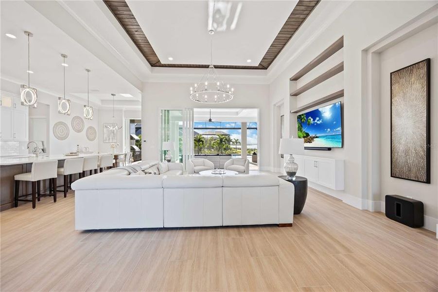 Furnished interior view inside a new home in , Sarasota (Image 16).