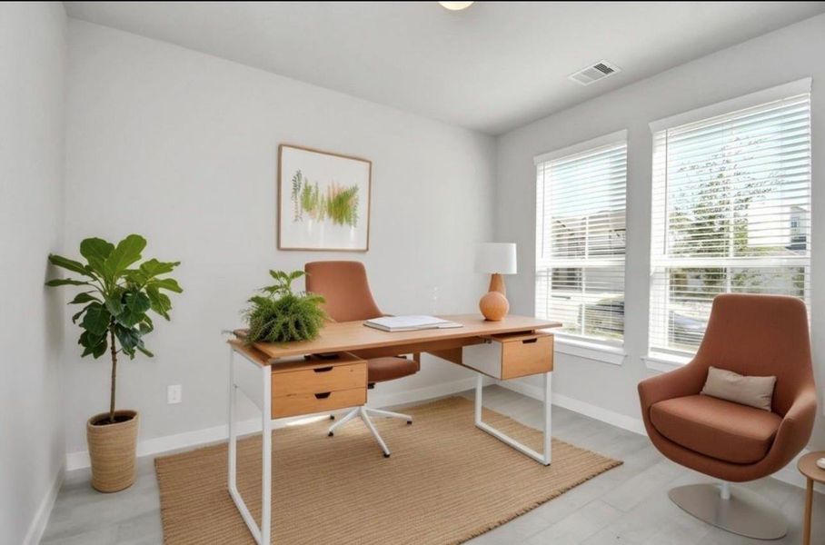 Furnished interior view inside a new home in Telge Ranch, Cypress (Image 5).
