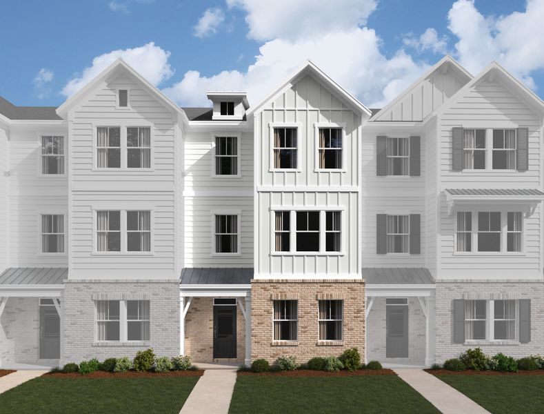 Representative exterior photo of a completed home built from the Saluda by Ashton Woods in Village Club at Wescott, Summerville, SC (Image 36). Representative exterior photo of a completed home built from the Saluda by Ashton Woods in Village Club at Wescott, Summerville, SC (Image 36).