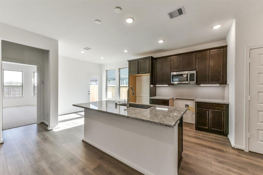 Furnished interior view inside a new home in Colony at Pinehurst, Pinehurst (Image 9).
