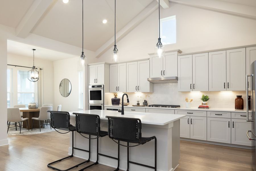 Representative furnished interior of a home built from the Sisterdale by Beazer Homes in Highland Estates, San Antonio (Image 13).