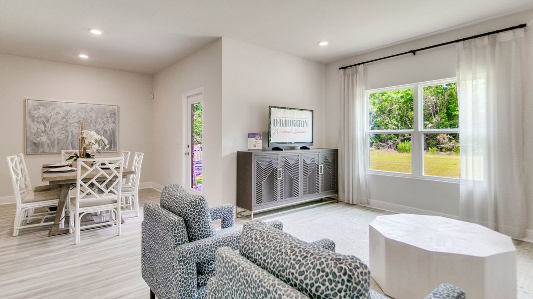 Furnished interior view inside a new home in Ashton Park Phase III, Freeport (Image 13).