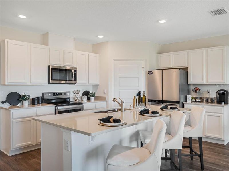 Furnished interior view inside a new home in Villamar, Winter Haven (Image 9).