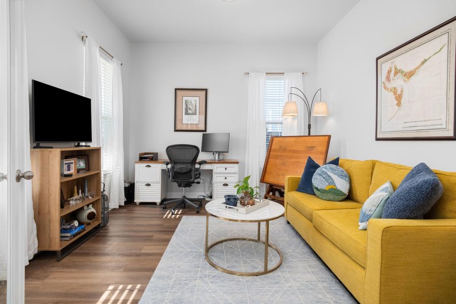 Furnished interior view inside a new home in Midtown at Nexton, Summerville (Image 46). Furnished interior view inside a new home in Midtown at Nexton, Summerville (Image 46).