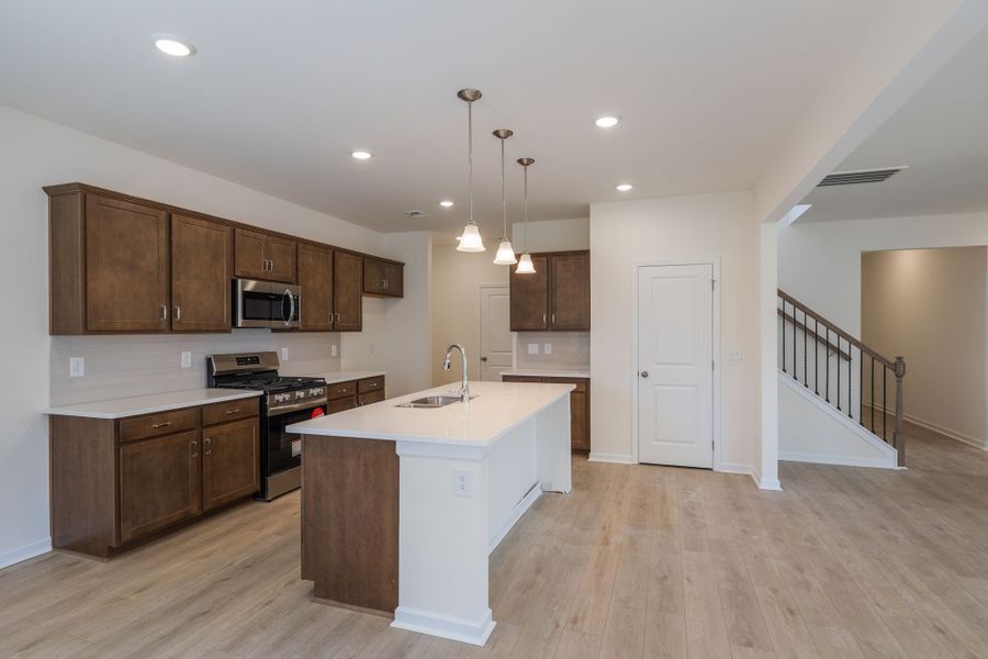 Large kitchen island!