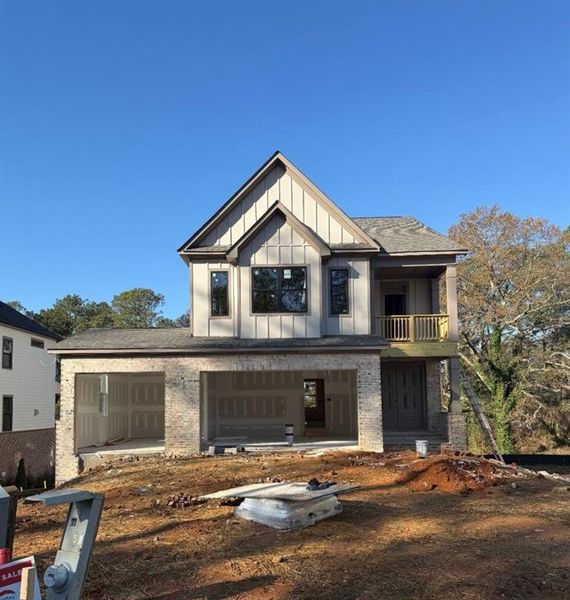 In-progress construction of a new home in , Marietta, GA (Image 8).