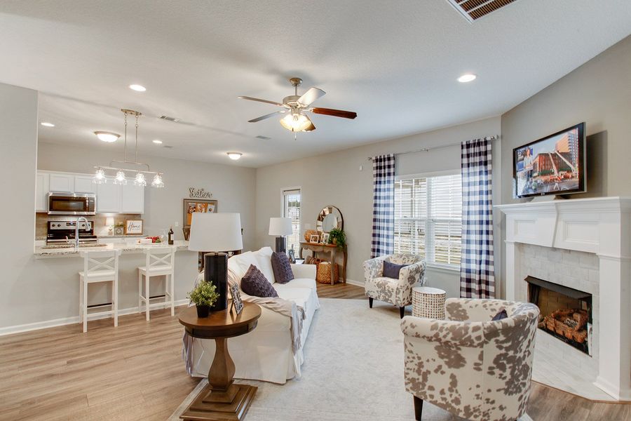 Representative furnished interior of a home built from the The Catherine by RTS Homes in The Village at Sassafras, Allenhurst (Image 12).