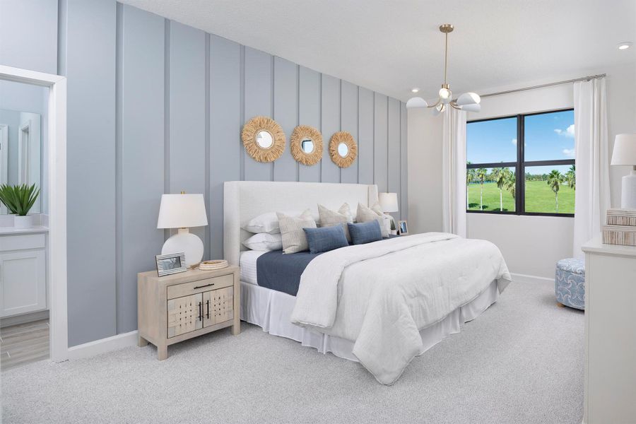 Furnished interior view inside a new home in Tradition - Cadence - Townhomes, Port St. Lucie (Image 8).