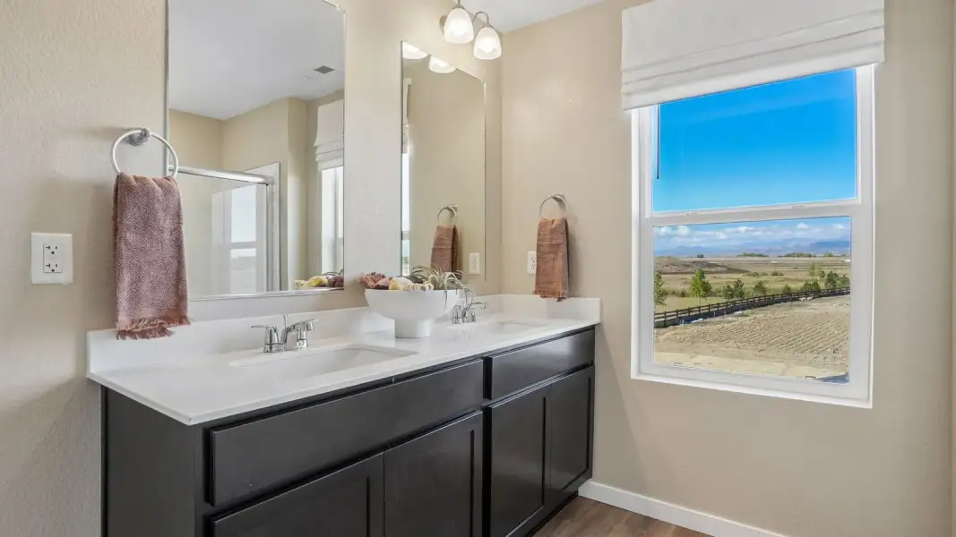 Furnished interior view inside a new home in Jackson Creek, Monument (Image 18).