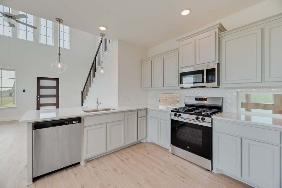 Furnished interior view inside a new home in Elevon, Lavon (Image 5).