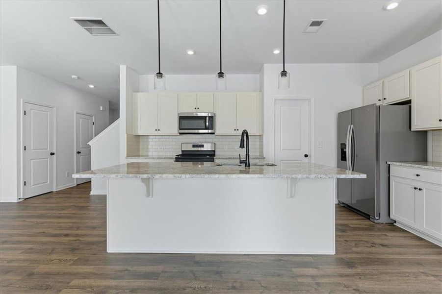 Furnished interior view inside a new home in Park Center Pointe, Austell (Image 11).