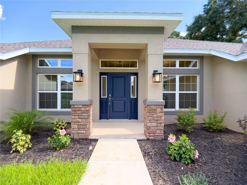 Exterior details and patio area of a home in Hill Country Estates, Dade City (Image 3). Exterior details and patio area of a home in Hill Country Estates, Dade City (Image 3).