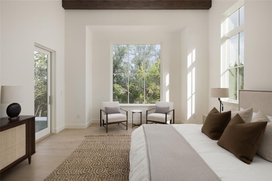 Furnished interior view inside a new home in Amarra Villas, Austin (Image 16).