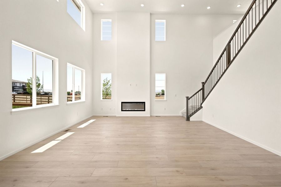 Spacious, unfurnished interior of a new home in Cordovan, Firestone (Image 33).