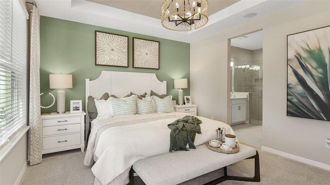 Furnished interior view inside a new home in Lochside, Mount Dora (Image 15). Furnished interior view inside a new home in Lochside, Mount Dora (Image 15).