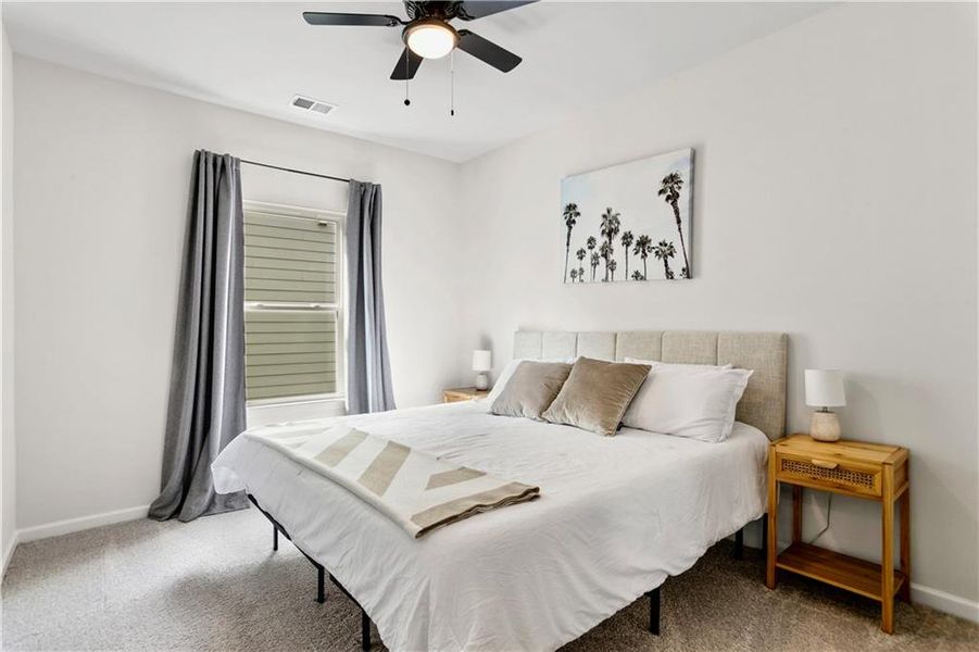 Furnished interior view inside a new home in , Cartersville (Image 28).