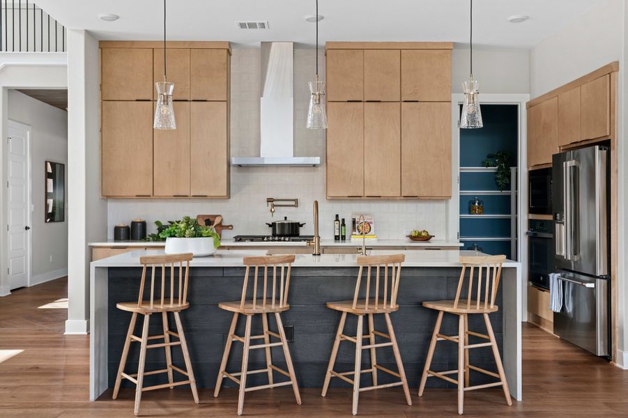 Furnished interior view inside a new home in Heritage, Dripping Springs (Image 9). Furnished interior view inside a new home in Heritage, Dripping Springs (Image 9).