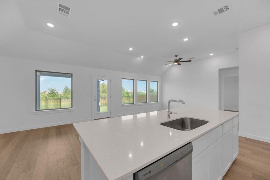 Furnished interior view inside a new home in Prairie Winds, Hutto (Image 15).