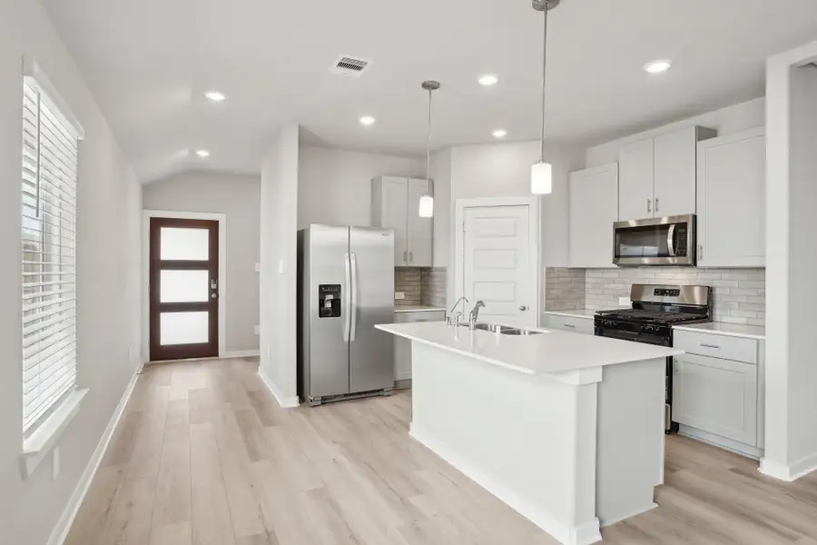 Photo is not of the actual home, but is an inspirational photo of builder’s model home and may depict options, furnishings, and/or decorator features that are not included