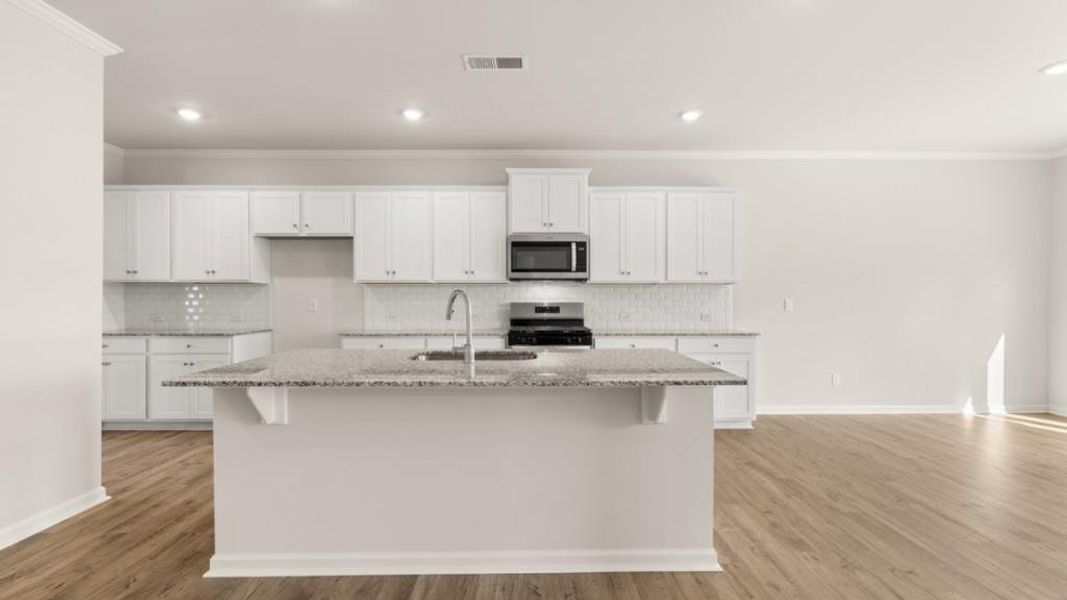 Furnished interior view inside a new home in Thompson Ridge, Dallas (Image 9).