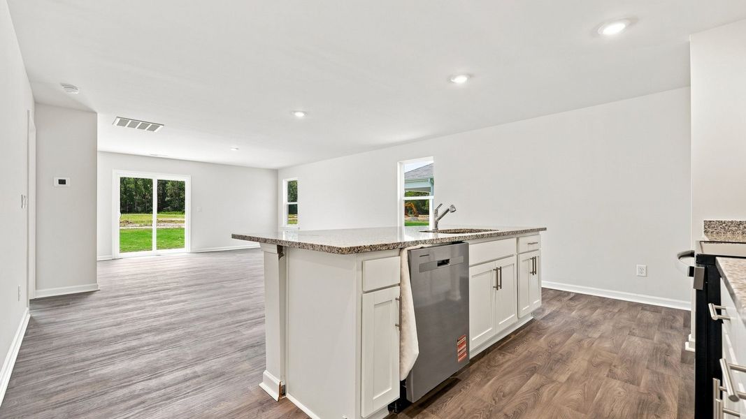 Furnished interior view inside a new home in Carter Ridge, Greenville (Image 10).