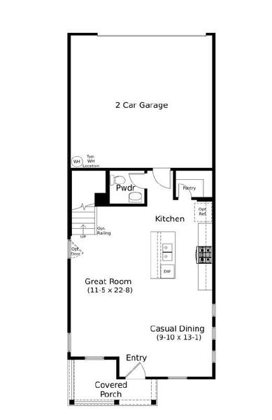 2D floor plan layout of this home in Spring Creek, Taylor, TX (Image 3). 2D floor plan layout of this home in Spring Creek, Taylor, TX (Image 3).