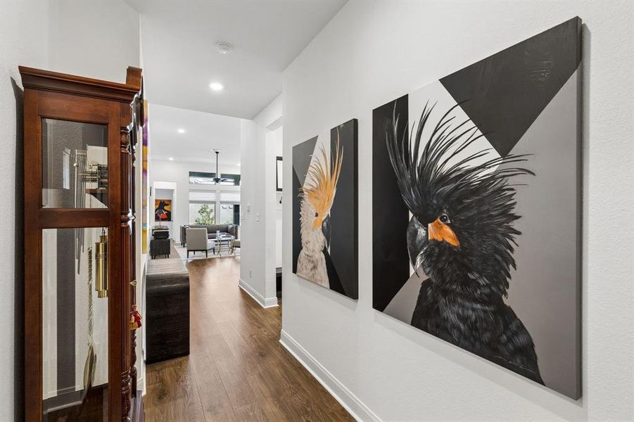 Furnished interior view inside a new home in , Fort Worth (Image 11).
