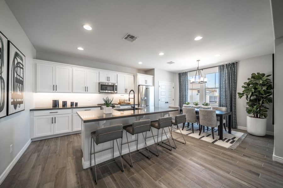 Furnished interior view inside a new home in Parkside, Avondale (Image 9).