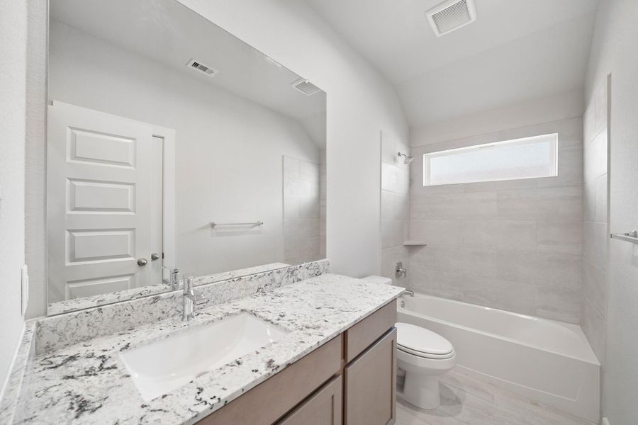 Furnished interior view inside a new home in Beacon Hill, Waller (Image 5). Furnished interior view inside a new home in Beacon Hill, Waller (Image 5).