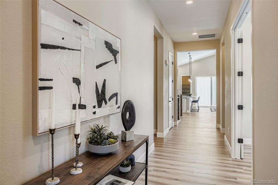 Furnished interior view inside a new home in Hillside at Castle Rock, Castle Rock (Image 21).