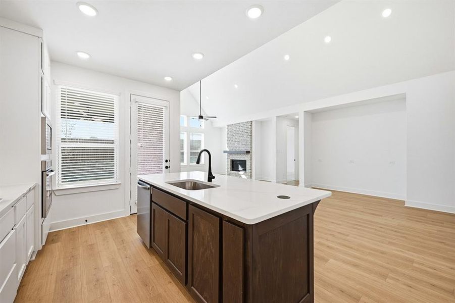 Furnished interior view inside a new home in Heritage Ranch: 50ft. lots, Sherman (Image 8).