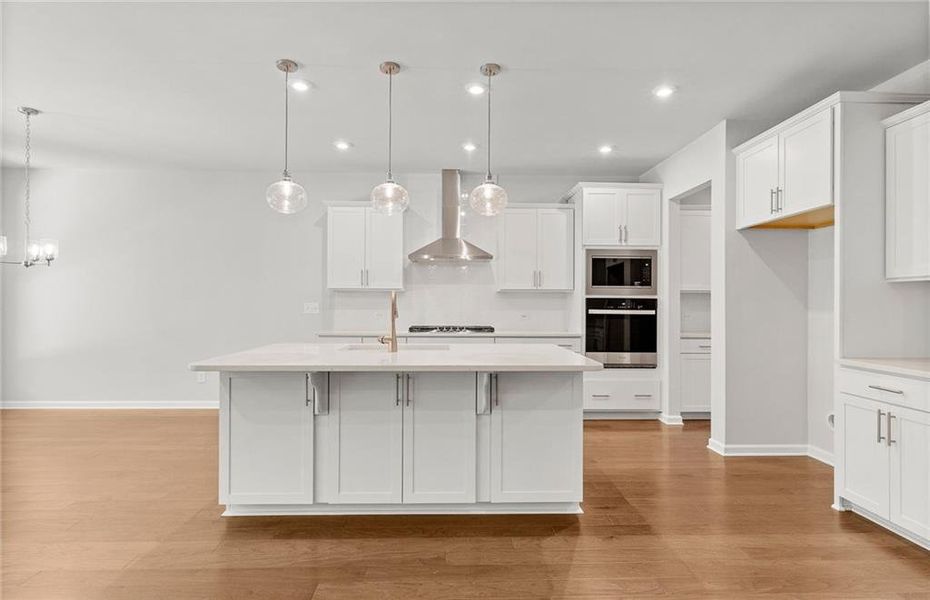 Furnished interior view inside a new home in Reunion, Flowery Branch (Image 6).