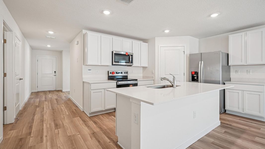 Representative furnished interior of a home built from the Dundee by D.R. Horton in Somerset Bay, Spring Hill (Image 18). Representative furnished interior of a home built from the Dundee by D.R. Horton in Somerset Bay, Spring Hill (Image 18).