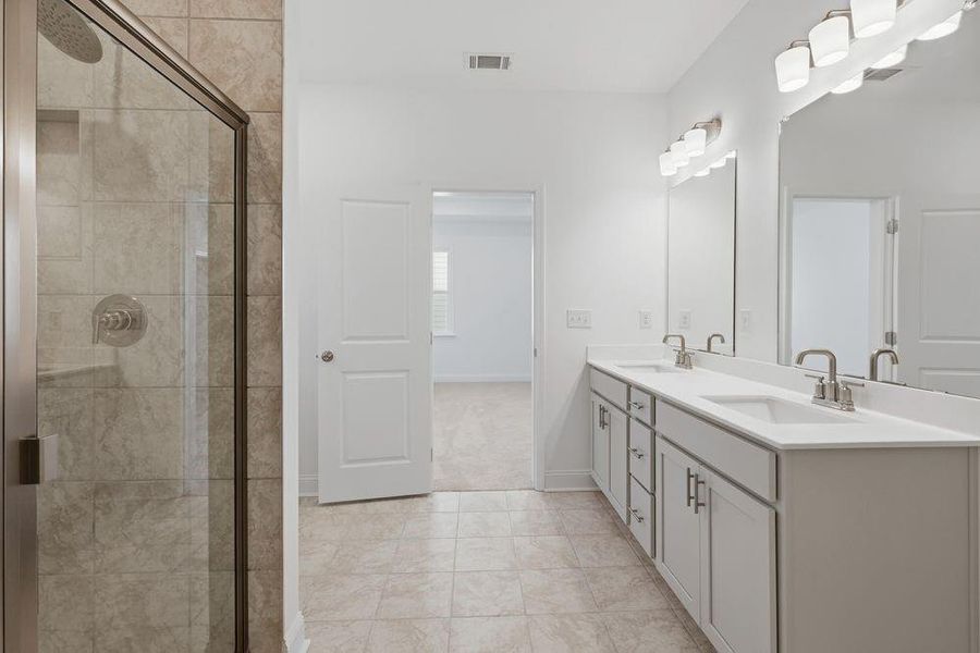Furnished interior view inside a new home in Bennett Farm, Loganville (Image 11). Furnished interior view inside a new home in Bennett Farm, Loganville (Image 11).