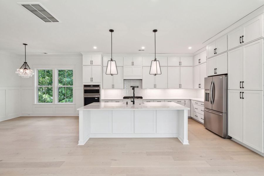 Furnished interior view inside a new home in , Johns Island (Image 8).