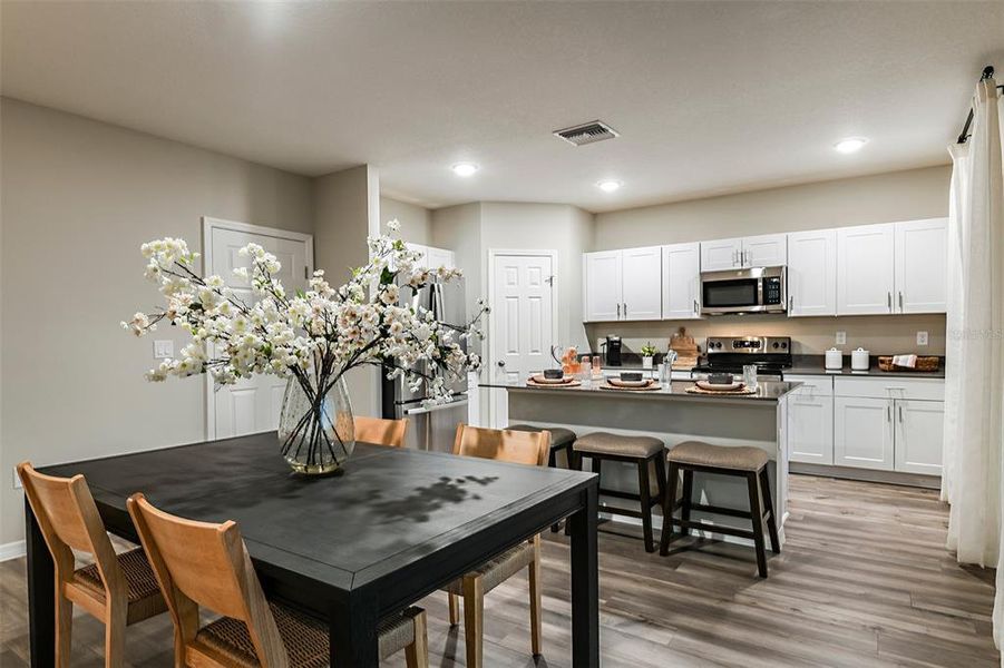 Furnished interior view inside a new home in Lawson Dunes, Haines City (Image 7).