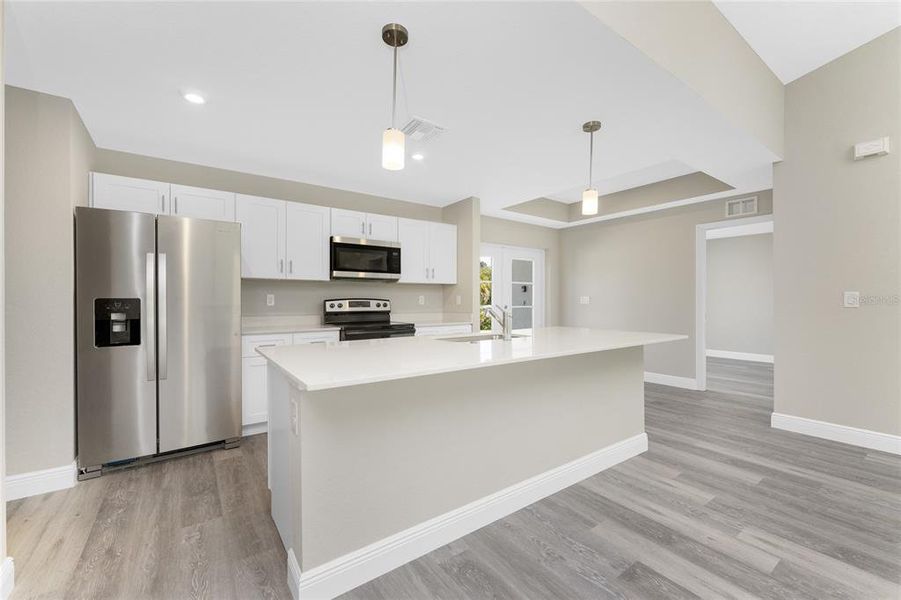 Furnished interior view inside a new home in , North Port (Image 8).