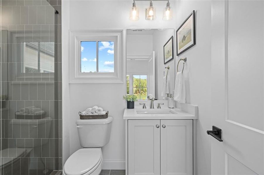 Furnished interior view inside a new home in Foxhall Residences, Douglasville GA, Douglasville (Image 7).