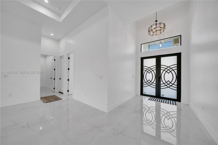 To Laundry, Bedroom and Garage