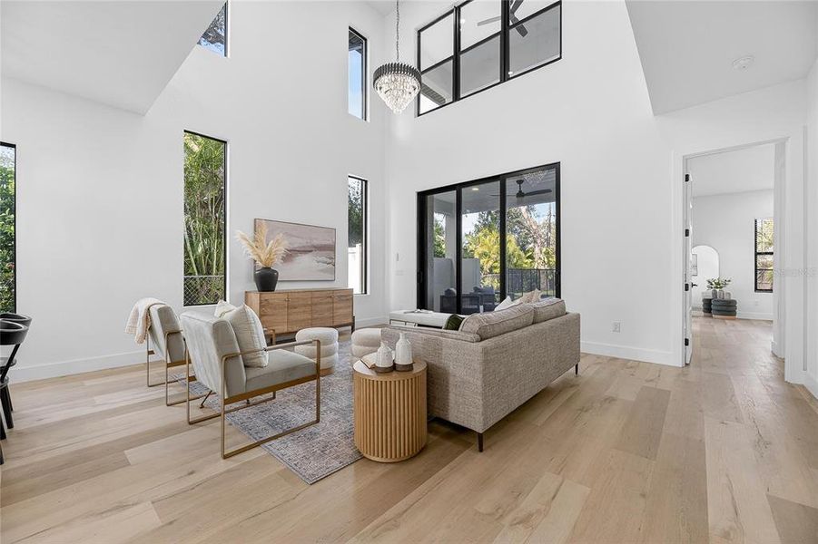 Furnished interior view inside a new home in , Sarasota (Image 40).