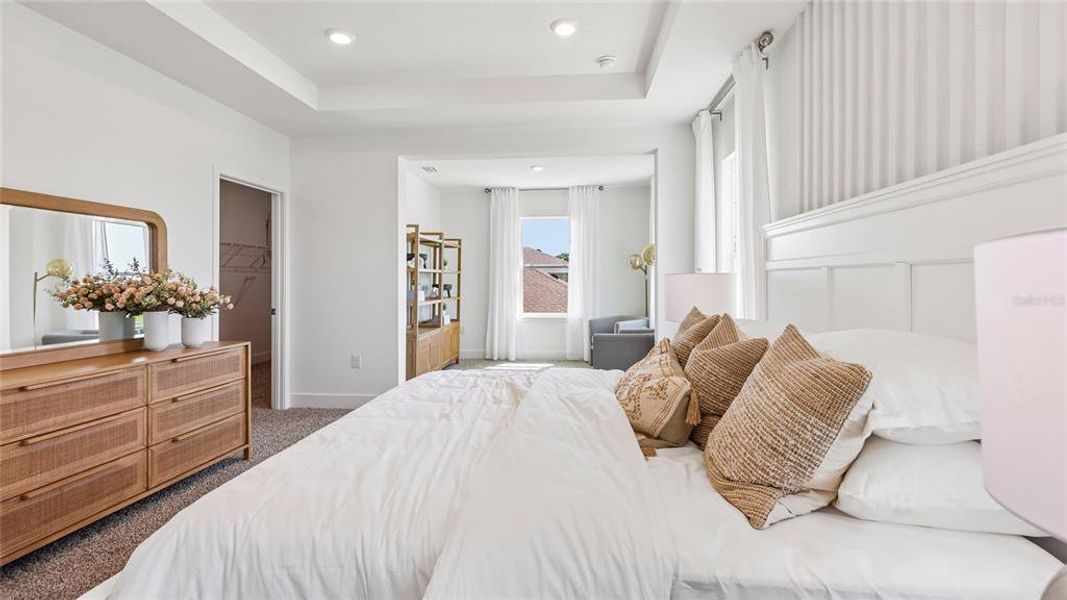 Furnished interior view inside a new home in Buchanan Trails, Newberry (Image 22).