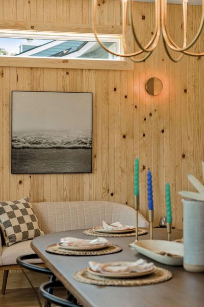 Furnished interior view inside a new home in , Folly Beach (Image 12).