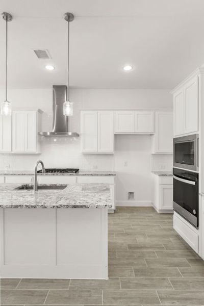 Representative furnished interior of a home built from the Grayson by UnionMain Homes in Cambridge Crossing, Celina (Image 12).