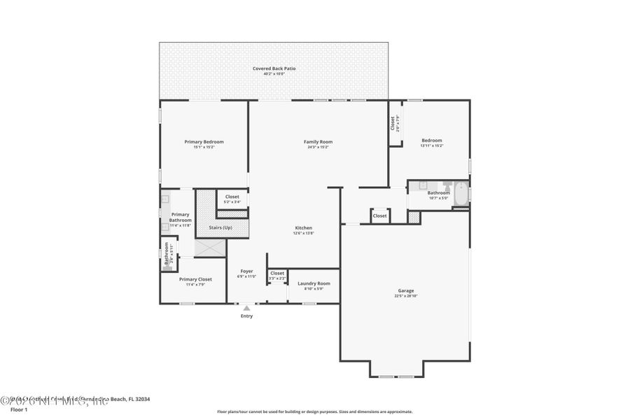 2D floor plan layout of this home in , Fernandina Beach, FL (Image 4).