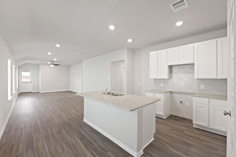 Furnished interior view inside a new home in Bammel Oaks, Houston (Image 8).