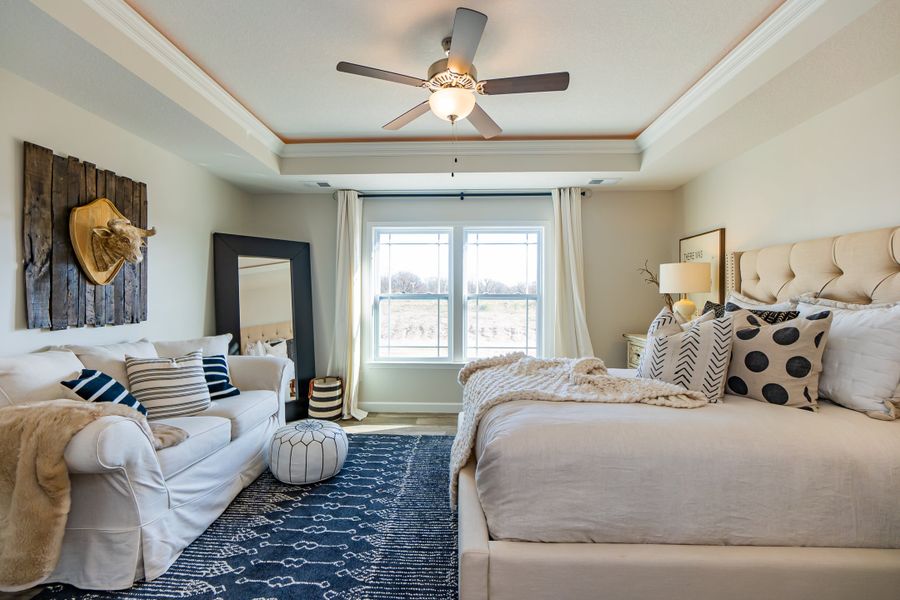 Representative furnished interior of a home built from the Clifton by Enchanted Homes in Arcadia Village, Spartanburg (Image 19).