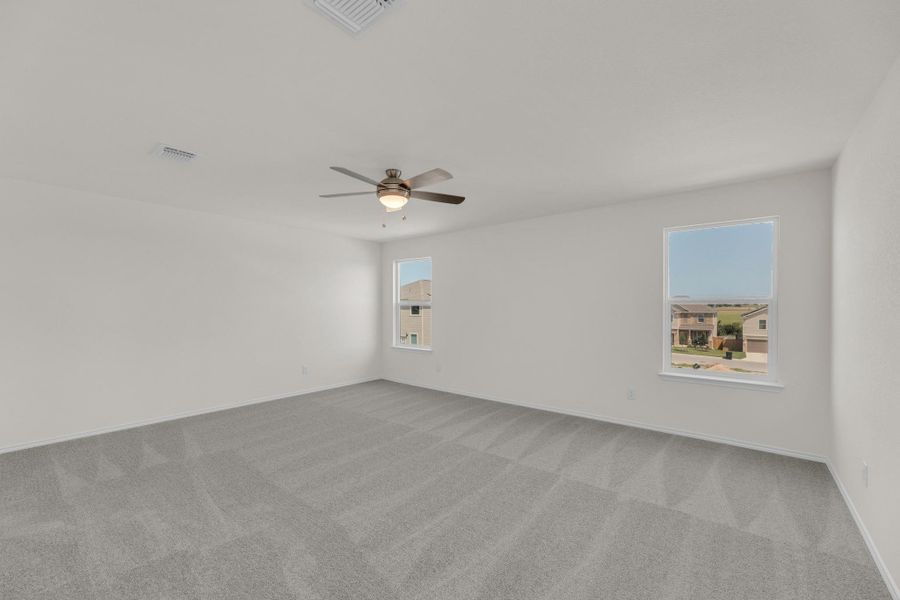 Spacious, unfurnished interior of a new home in Sonterra - Cool Water, Jarrell (Image 32). Spacious, unfurnished interior of a new home in Sonterra - Cool Water, Jarrell (Image 32).