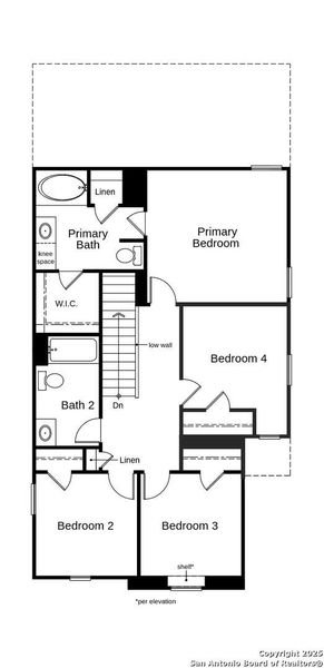 2D floor plan layout of this home in Spanish Trails Villas, San Antonio, TX (Image 4). 2D floor plan layout of this home in Spanish Trails Villas, San Antonio, TX (Image 4).