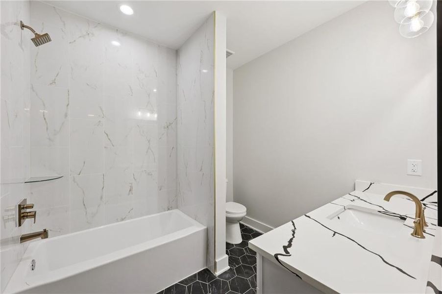 Furnished interior view inside a new home in , Auburn (Image 10).