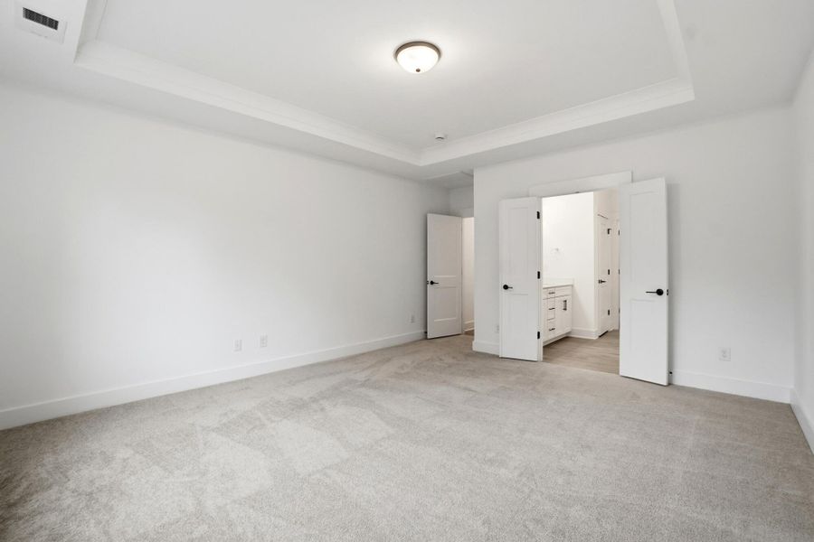 Spacious, unfurnished interior of a new home in Villas at Prestwick, Mooresville (Image 30).